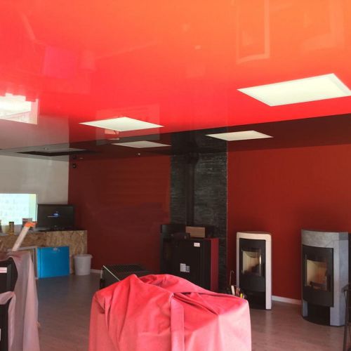 Plafond tendu  pour une entreprise - Nantes