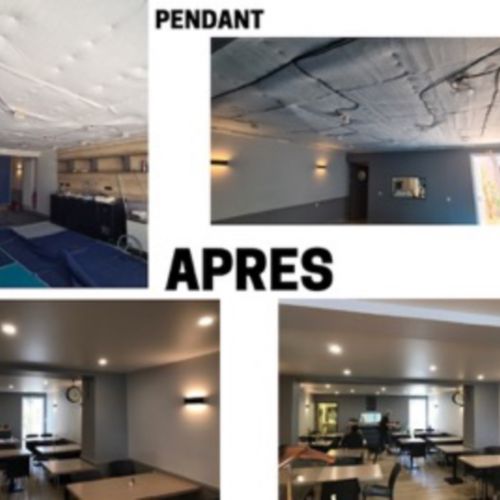 plafond acoustique pour résonance - Sainte Pazanne