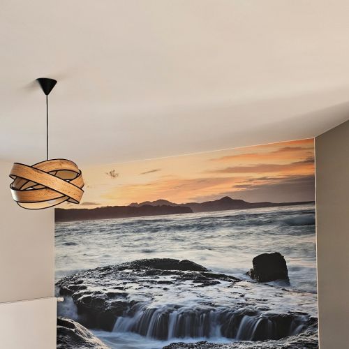 Toiles imprimées - mur tendu avec impression paysage