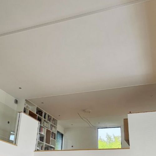 Plafond acoustique - pièce de vie
