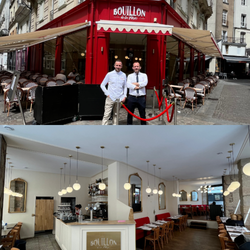 Plafond acoustique - resto - nantes